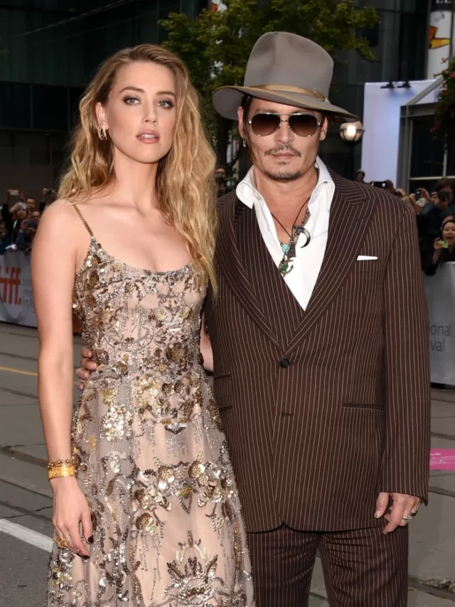 How did Johnny Depp meet Amber Heard?